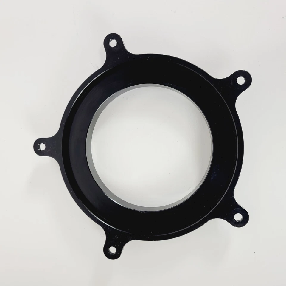 Placa superior purificador de aire de turbina Harley-Davidson RSD 0206-2038-BM - corte en contraste Foto 4 de 4