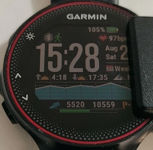 Garmin Forerunner 235 Heart Rate Monitor GPS Running Watch (FAULTY BATTERY)