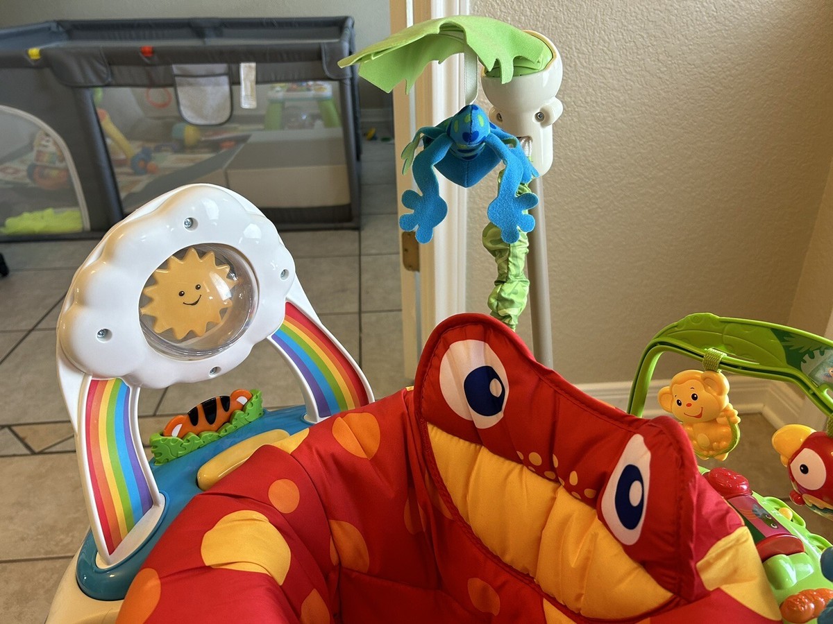 Mainan Fisher Price Jungle Jumperoo Age Jumperoo Bouncer Price