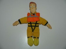 Fireman Sam Toys 7" ( 18 cm ) Fireman Sam in Lifeguard Outfit Soft Toy