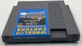 Wheel of Fortune Family Edition Nintendo NES With Booklet Tested