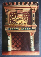 vtg postcard art Blois, Le Chateau Cheminee Renaissance A La Salamandre France