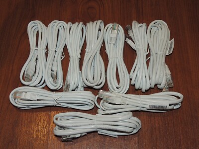 Lot of 10 - New Genuine Netgear Alro CAT5E Ethernet Cable - 6 FT - 312-10071-01