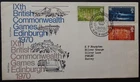 GB 1970 British Commonwealth Games First day cover with Edinburgh CDS