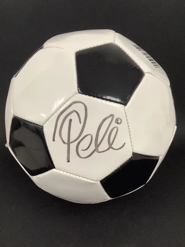 Pele Signed Soccer Ball CBD FIFA World Cup Autograph Bicycle Kick PSA/DNA Brazil