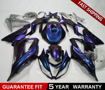Chameleon Color Full Fairing Kit W/ Tank Cover For Kawasaki Ninja
