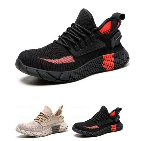 Neu Leicht Herren Damen S3 Stahlkappe Arbeitsschuhe Sportliche Sicherheitsschuhe - Bild 1 von 14