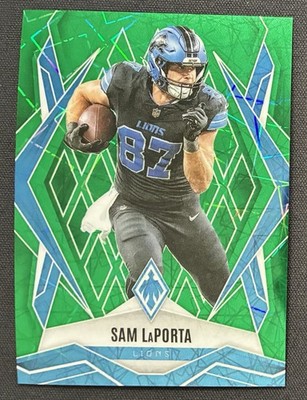 2025 Panini Phoenix Sam Laporta Green Lazer /49