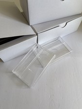 30 Pack Cassette Tape Cases Clear