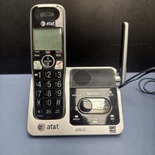 AT T CRL82212 Dect 6.0 Cordless Phone Handset Answering System W/ Power Cable