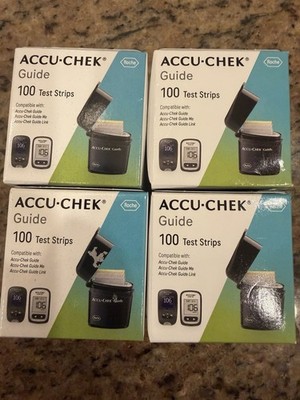 Accu-Chek Guide Test Strips 400 Total Exp 8/2027