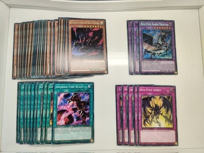 Yugioh - Competitive Deluxe Red-Eyes Deck + Extra Deck *Ready to play*