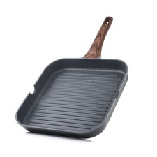 Nonstick Grill Pan for Stove Tops, Versatile Griddle with Pour Spouts, Square...