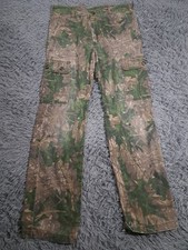 Vintage Mossy Oak Cargo Pants Mens Medium Shadow Leaf Camo Hunting Outdoors USA