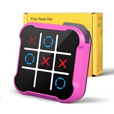 Tic Tac Toe, 4 in 1 Handheld Educational Game Machine, Electronic Tic Tac Toe...