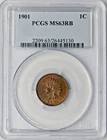 1901 Indian Head Cent - PCGS MS63RB - ✪COINGIANTS✪