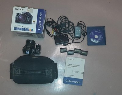 Sony Cyber-shot H DSC-HX1 9.0MP Digitalkamera - Schwarz