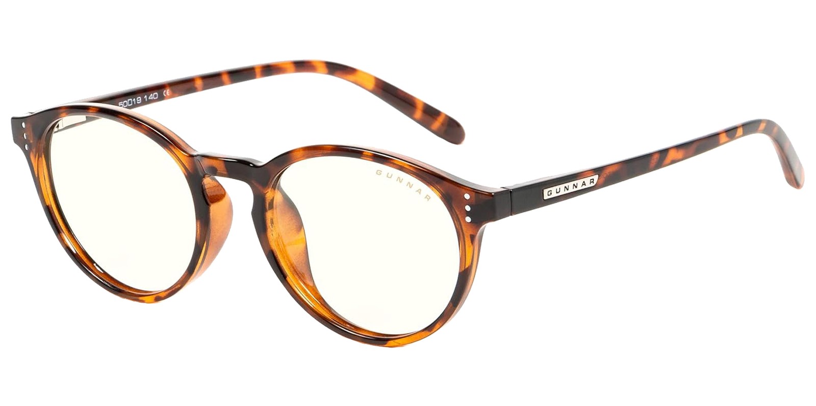 Gunnar Attache Tortoise Round +1,00 - ATT-02309-1,0