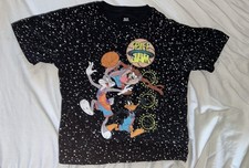 Space Jam: A New Legacy Youth Medium 8-10 Galaxy Graphic T-Shirt