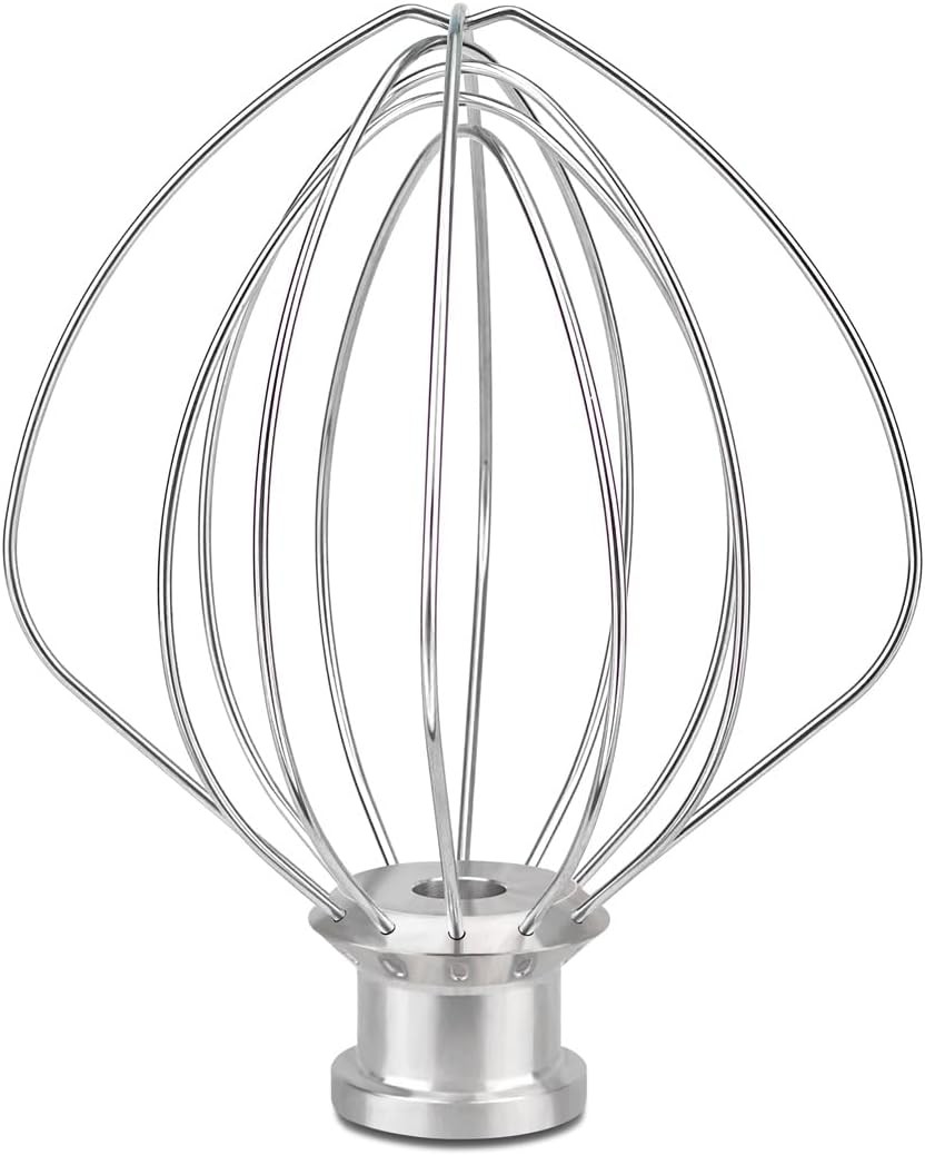 Whisk Attachment Stainless Steel Wires Whip K45WW Parts fit KitchenAid 4.5 and 5