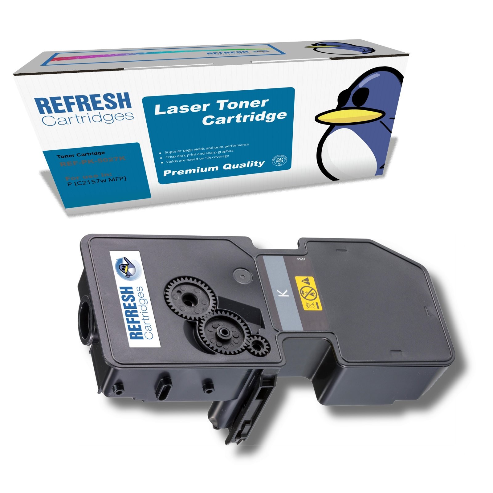 Refresh Cartridges Black PK-5027K Toner Compatible With Utax Printers