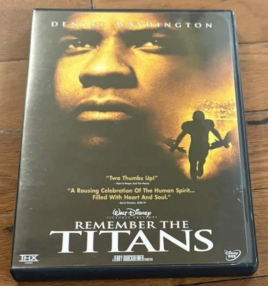 Remember the Titans DVD PG 2000 Denzel Washington 5.1 Surround Sound