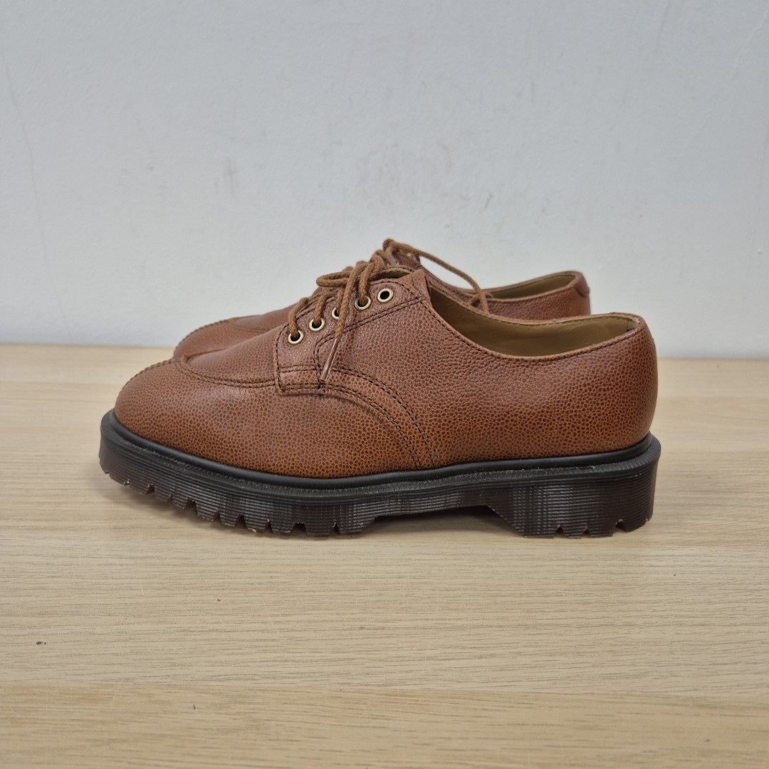 Dr Martens 2046 Westminster 5 Holes Brown Leather Oxford Chunky Bex Shoes Uk 4