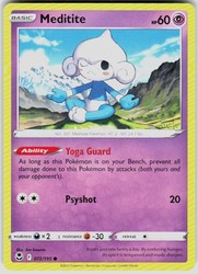 Meditite 072/195 Silver Tempest Common