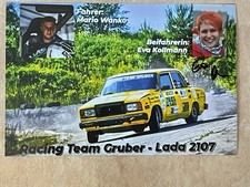 Autograf Rallye M. Wanko E. Kollmann Racing Team Gruber Lada 2107
