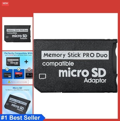 PSP Memory Stick Adapter, Micro SD/SDHC/SDXC to Memory Stick PRO Duo to Magicgat