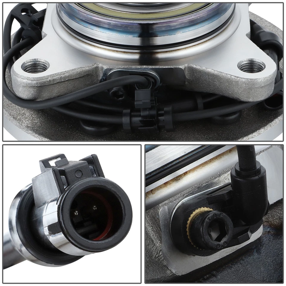 Conjunto de cojinete de rueda delantera y buje Expedition/Lincoln Navigator 2002-2006 Foto 3 de 4