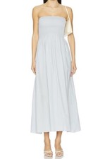 FAITHFULL THE BRAND x REVOLVE Madella Midi Dress in Blue XS $220!!