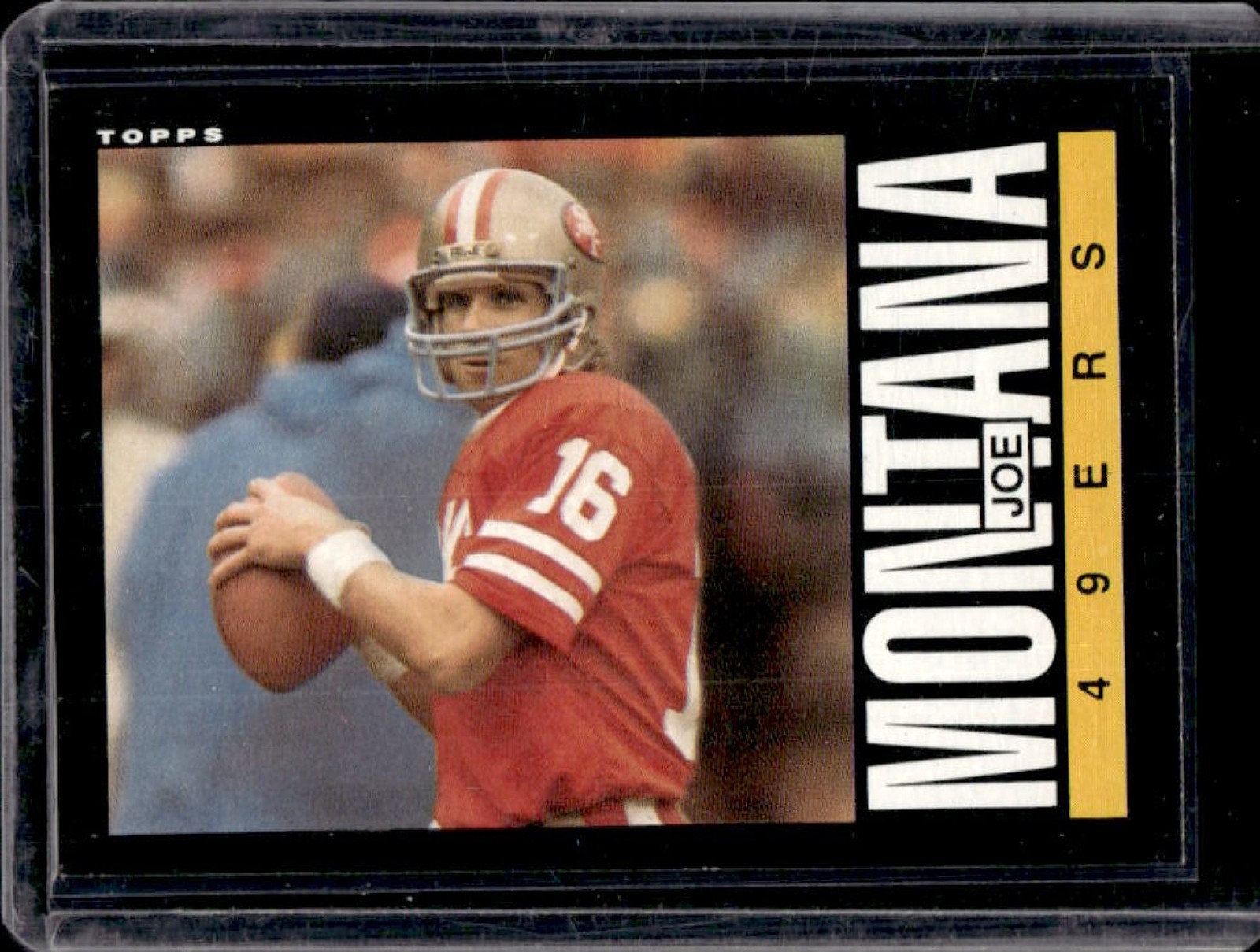 1985 Topps Joe Montana #157 49ers