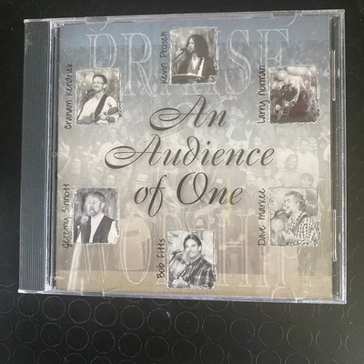 Praise An Audience of One CD 1997 Live Christian Worship TOI RECORDS