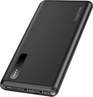 Powerbank 8000Mah 2 X Usb Zusatzakku Externer Akku Batterie Power Bank Schwarz