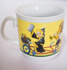 Käfer München Haferl Münchner Kindl Bayerischer Löwe Porzellan Tasse TOP!