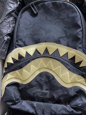 Sprayground x AB84 “Gold Shark” Backpack – Limited Edition (2016