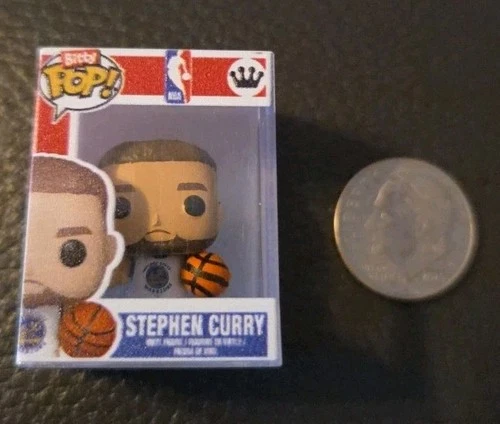 NBA Funko Bitty Pop Golden State Warriors Stephen Curry, NEW-OPEN Capsule