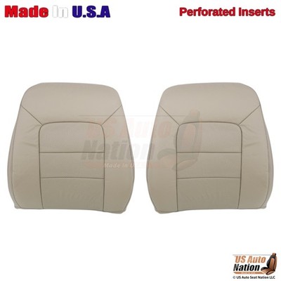 2005-2006 Fits Ford Expedition Limited Leather Front Top Replacement Covers Tan