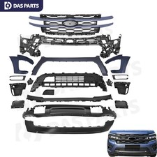 For 2022-2024 Ford Expedition Xlt Complete Front Bumper Cover Kit W/ Fog Lights
