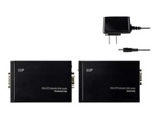 Monoprice VGA UTP Extender Kit 13350 TX RX Over Ethernet w Audio New Open Box