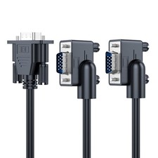D-Sub 15 Pin VGA Cable - Male to Male Extension for PC, Monitor, LCD Display