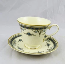 Minton Grasmere Blue Cup & Saucer England Multiple Available