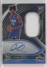 2020-21 Panini Spectra Rookie Jersey Asia Prizm Daniel Oturu #197 Auto 0s5s