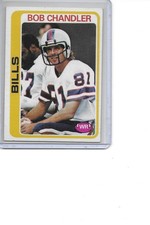 1978 Topps Bob Chandler Buffalo Bills Football Card #85
