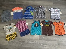 NWT Lot Of Carter  s One Piece Rompers Size 6 Months