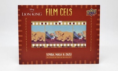2020 Upper Deck Disney Lion King Film Cels Simba Nala & Zuzu #F-20