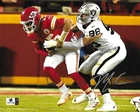 MAXX CROSBY LAS VEGAS RAIDERS SIGNED AUTOGRAPHED PHOTO 8X10