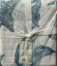 Pottery Barn Catalina Coastal Duvet Cover - King / Cal - New