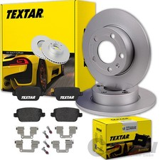 TEXTAR BREMSSCHEIBEN 302mm + BELÄGE HINTEN passend für VOLVO V70 XC70 S80